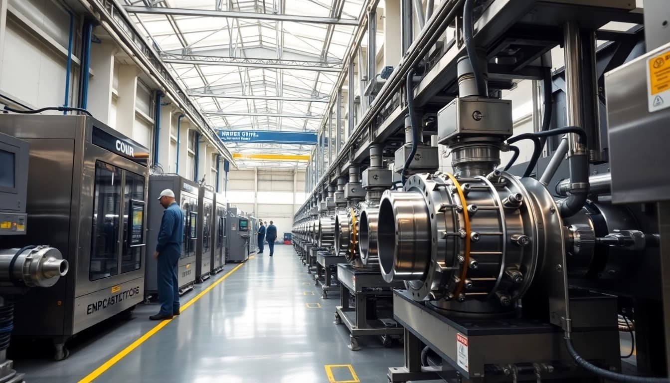 Nickel chrome plating malaysia showcasing advanced diecasting techniques in a modern facility.
