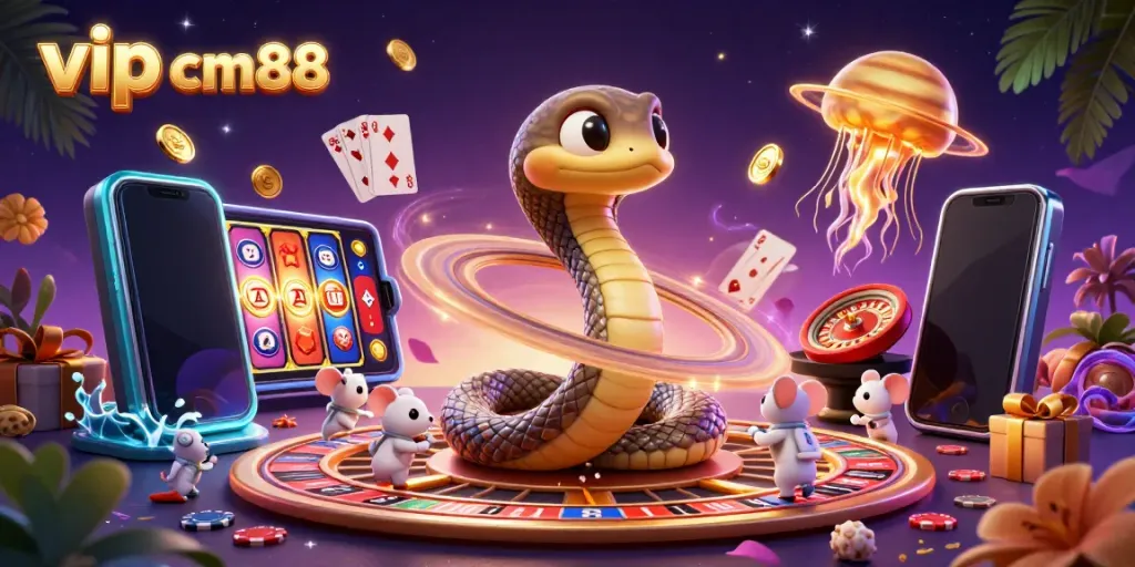 Experience thrilling gameplay with vip cm88 as mice bet on the Saturn ring roulette wheel