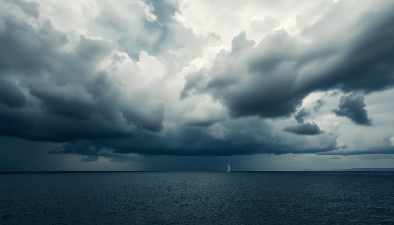 Enhance your depression treatment journey with a calming scene of clouds and sea, evoking hope.