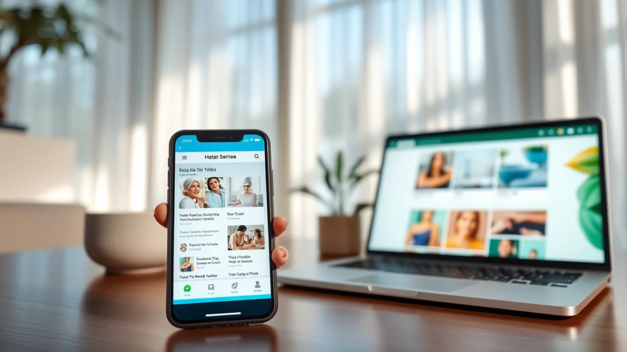 Engaging interface of Hela Ad showcasing personal services and spa ads in Sri Lanka.