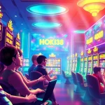 Experience the thrill of HOKI138 slot games in a dynamic online casino atmosphere.