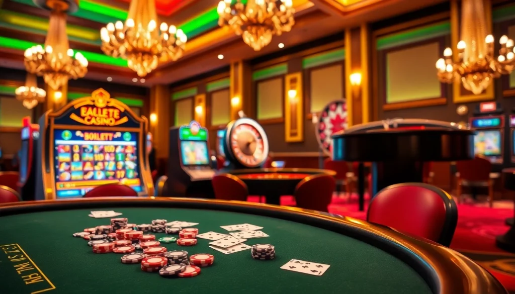 Experience vibrant casino excitement at https://five88bc.com/ with roulette, blackjack, and dazzling slot machines.