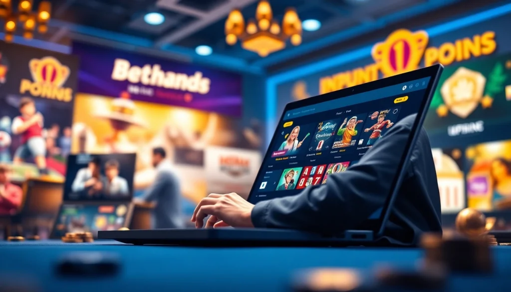 Engaging user interface of trang chủ PS99 showcasing online gambling features like sports betting and live casino.