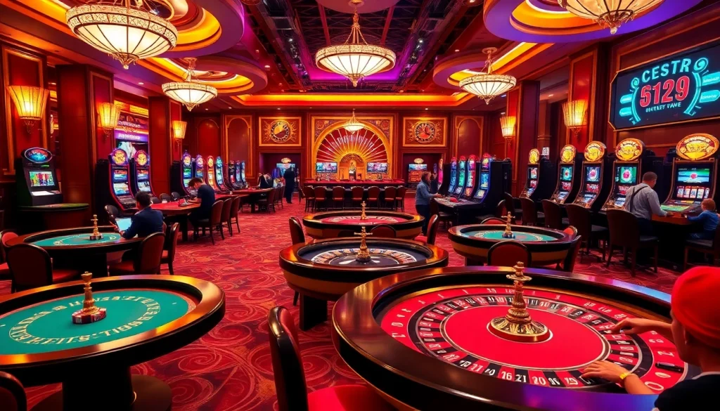 Engage with exciting games at rikvip.gb.net, featuring vibrant casino tables and thrilling slot machines.