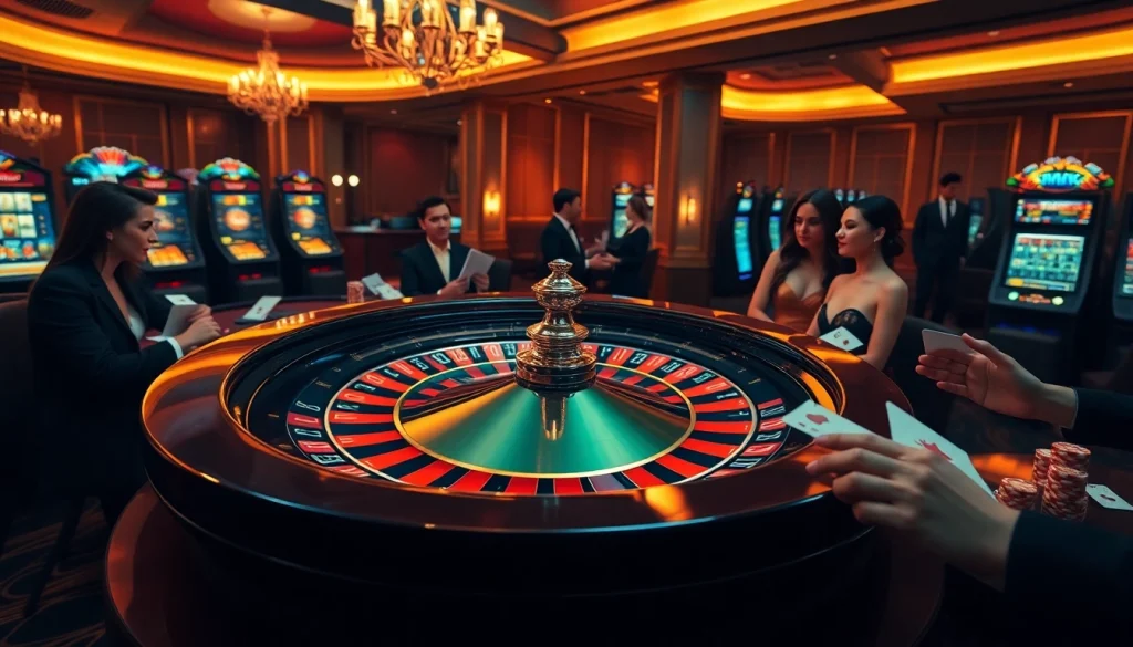 Experience the high stakes of nohu90vv.com with dazzling roulette and poker action.