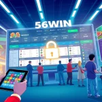 Engaging online betting experience on 56WIN showcasing sports and casino games.